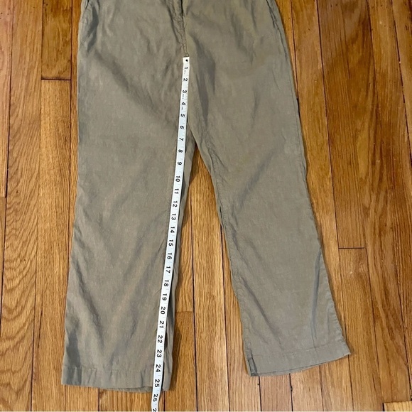 Eileen Fisher Linen Blend Ankle Pants Petite - Picture 8 of 8
